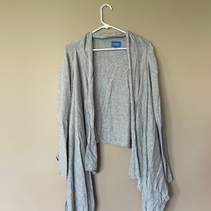 simply vera vera Wang gray cardigan